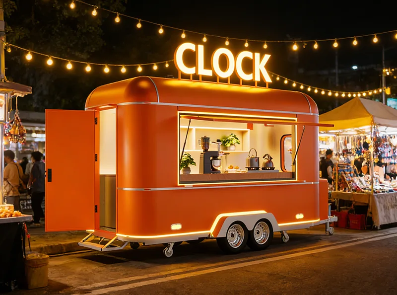 Einführung in den Food Trailer.